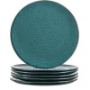 Keramikteller MATERA 27 cm blau 6er-Set