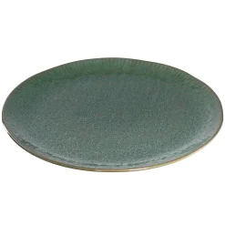 Keramikteller MATERA 32 cm grün