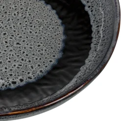 Keramikteller MATERA 21 cm anthrazit tief 6er-Set