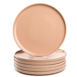 Keramikteller ROMA 27 cm apricot 6er-Set