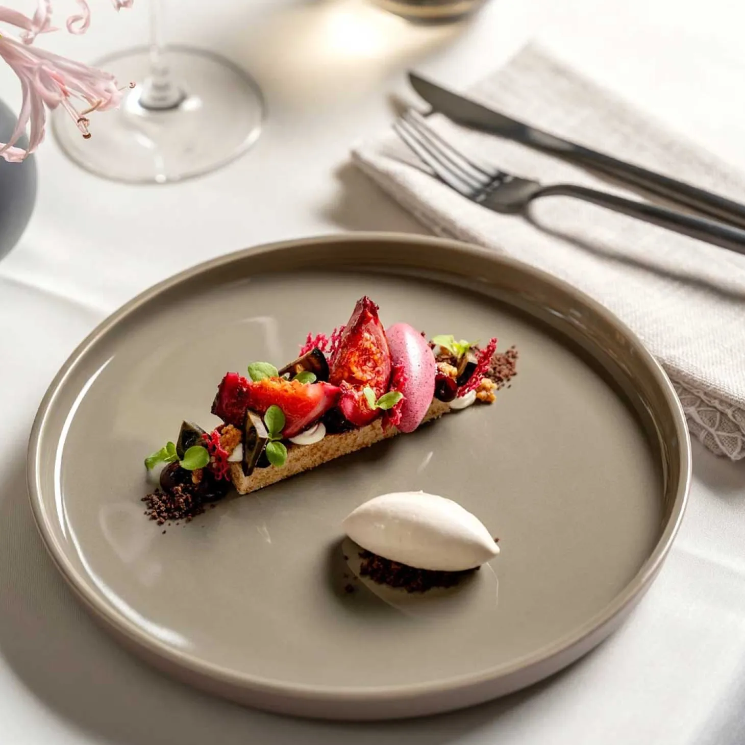 Keramikteller ROMA 27 cm beige 6er-Set