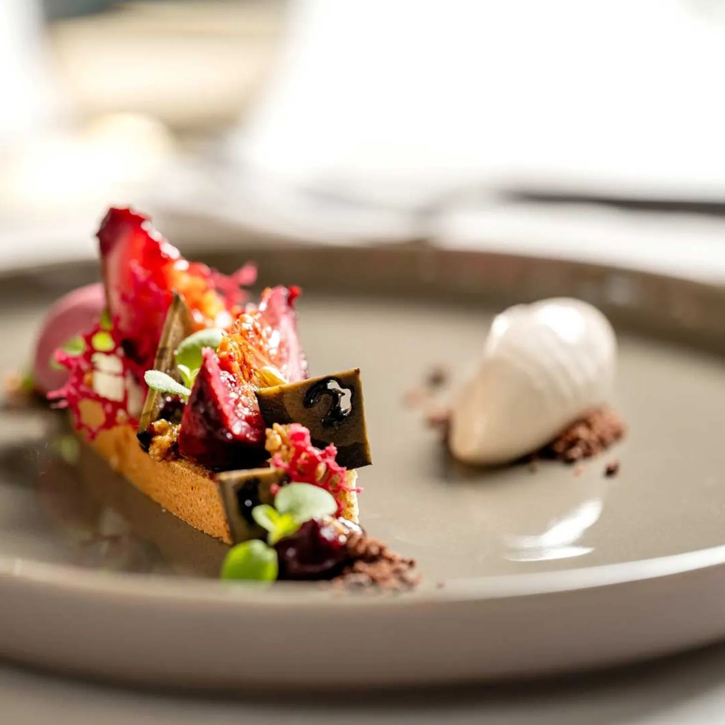 Keramikteller ROMA 27 cm beige 6er-Set