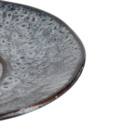 Keramikuntertasse MATERA 15 cm anthrazit 4er-Set