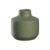 Keramikvase MILANO 19 cm grün
