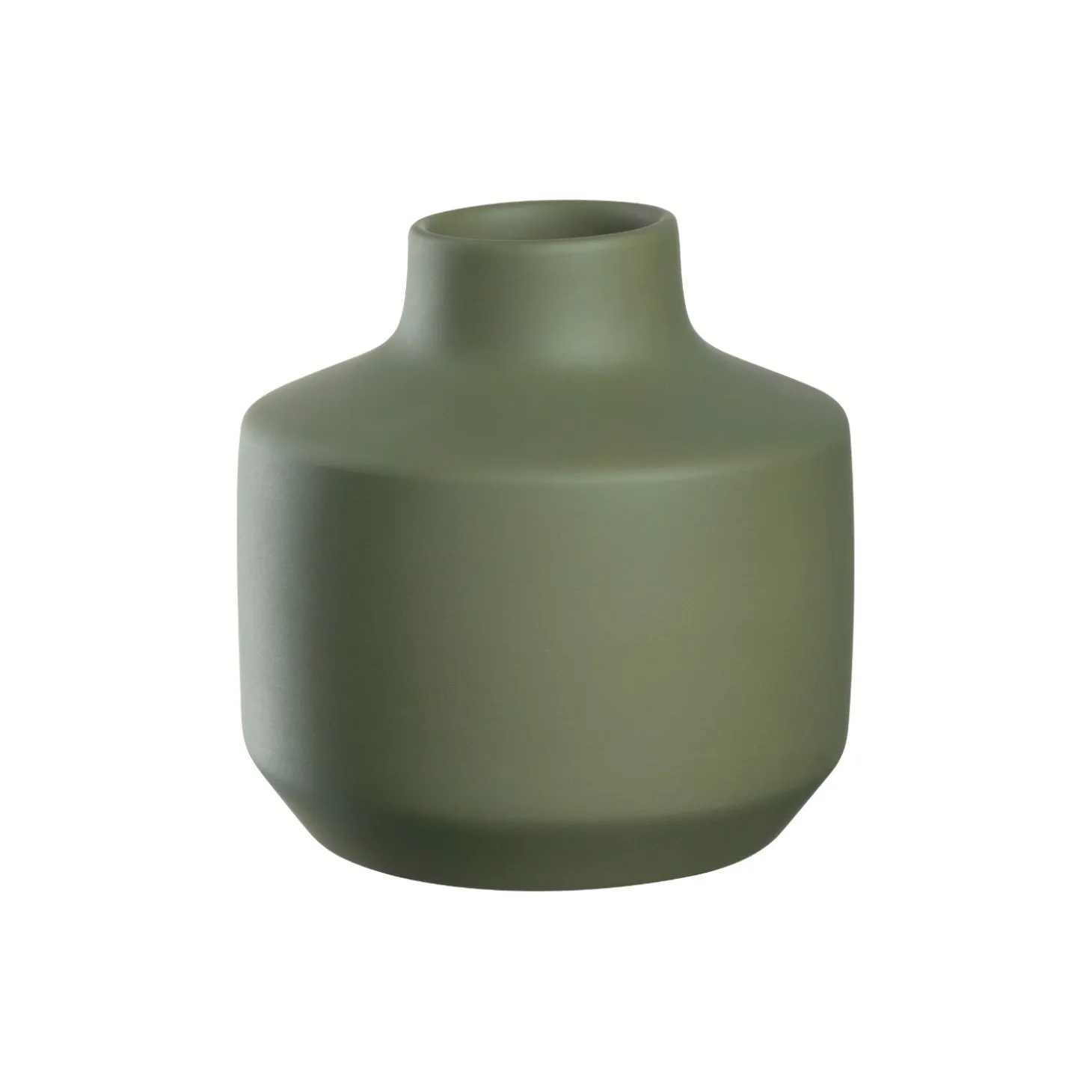 Keramikvase MILANO 19 cm grün