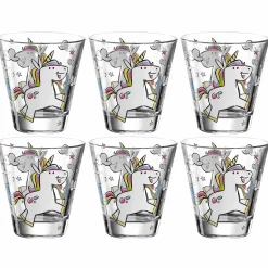 Kinderbecher BAMBINI 215 ml Einhorn 6er-Set
