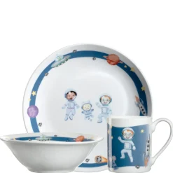 Kindergeschirr BAMBINI AVVENTURA 3-teilig Weltall