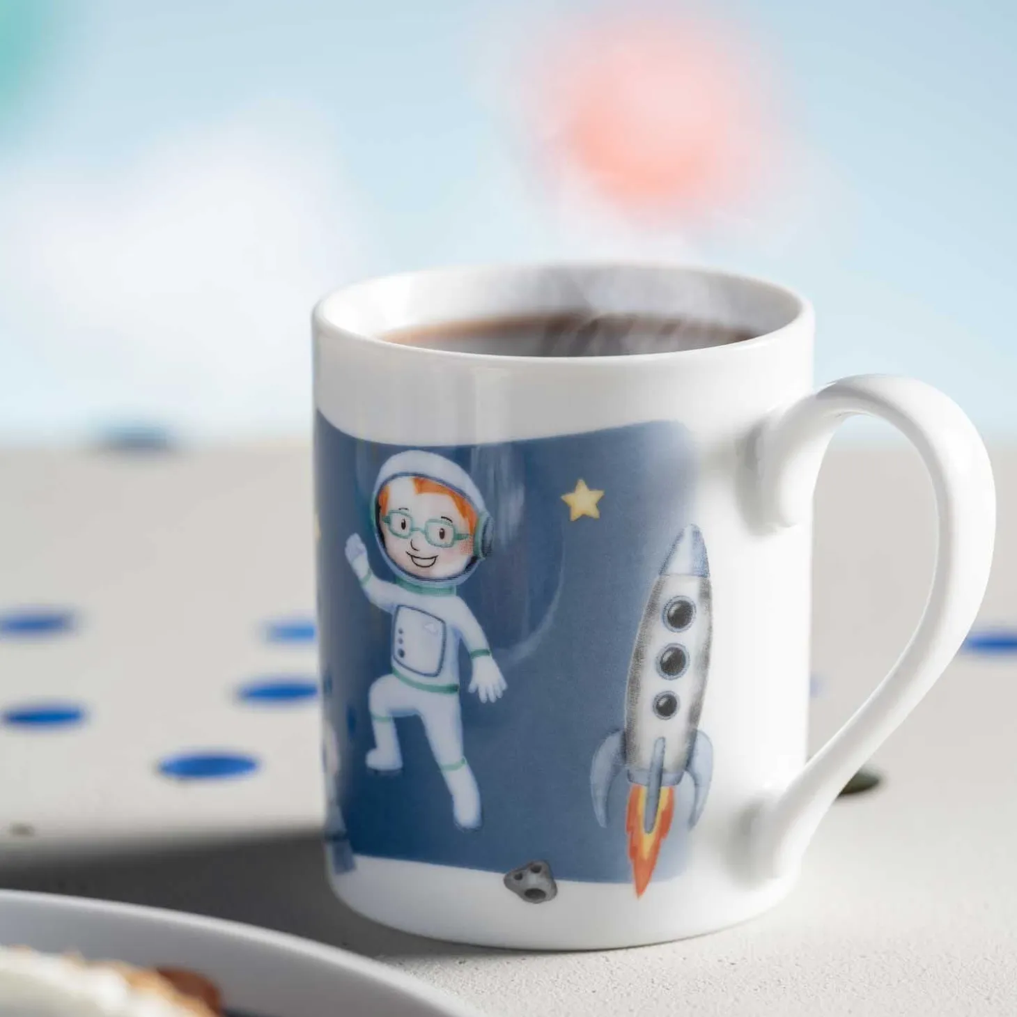 Kindergeschirr BAMBINI AVVENTURA 3-teilig Weltall