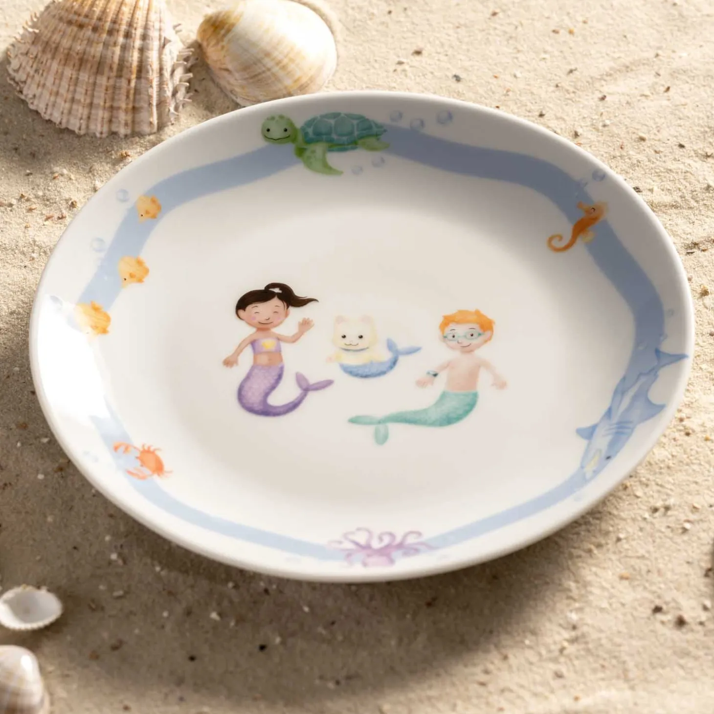 Kindergeschirr BAMBINI AVVENTURA 3-teilig Meer