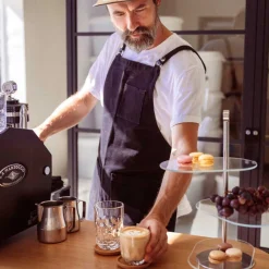 Korkuntersetzer GOCCE 9 cm 4er-Set