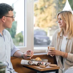 Korkuntersetzer GOCCE 6 cm 4er-Set