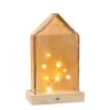 LED Haus 22 cm amber MAGICO
