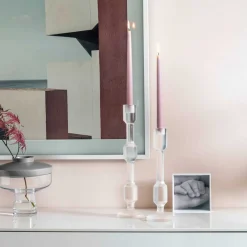 Leuchter RIALTO 40 cm satiniert