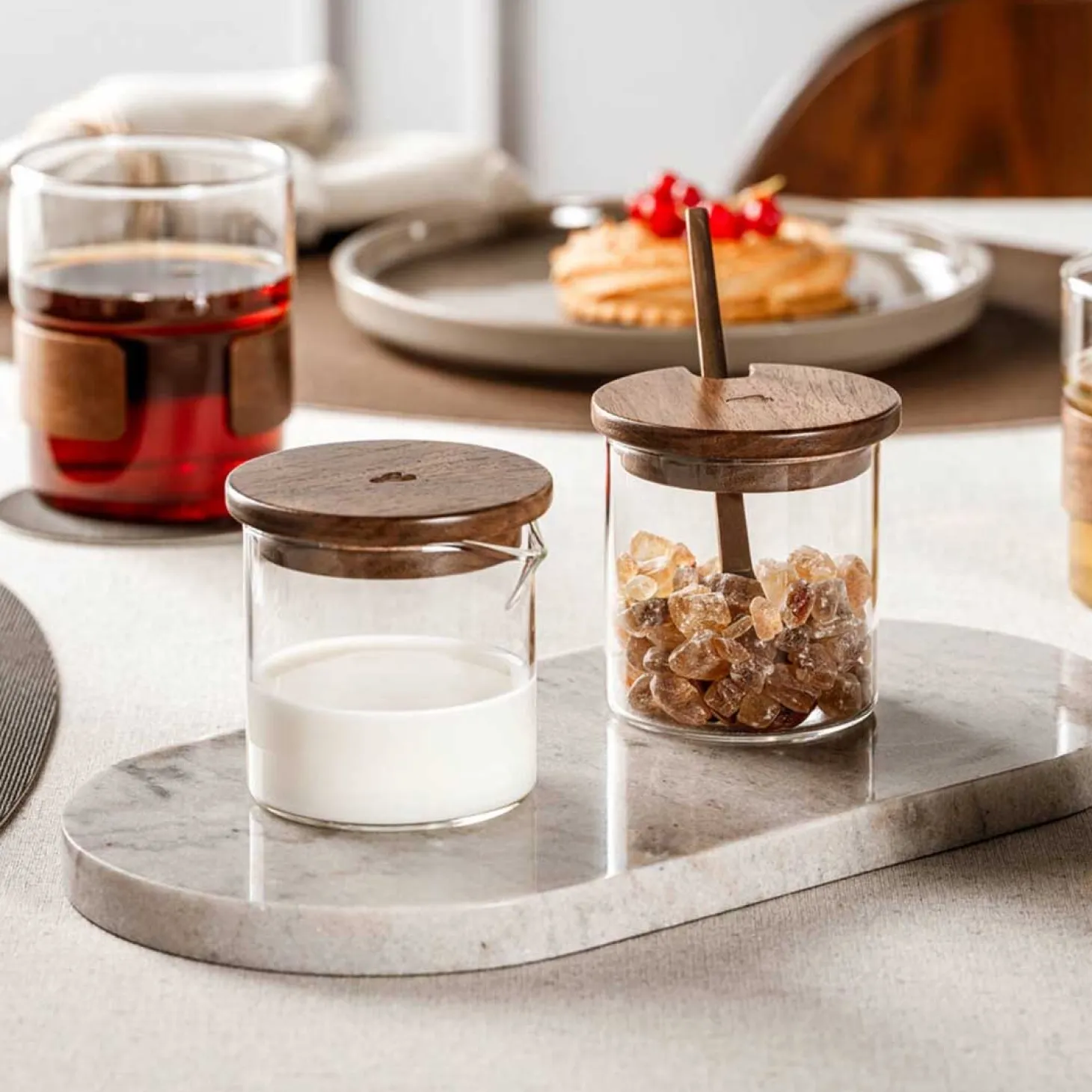 Milch & Zucker Set NOVO LEGNO