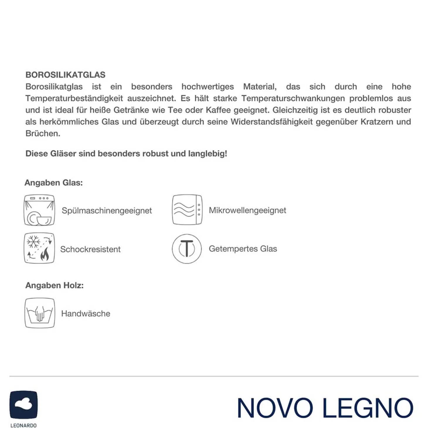 Milch & Zucker Set NOVO LEGNO