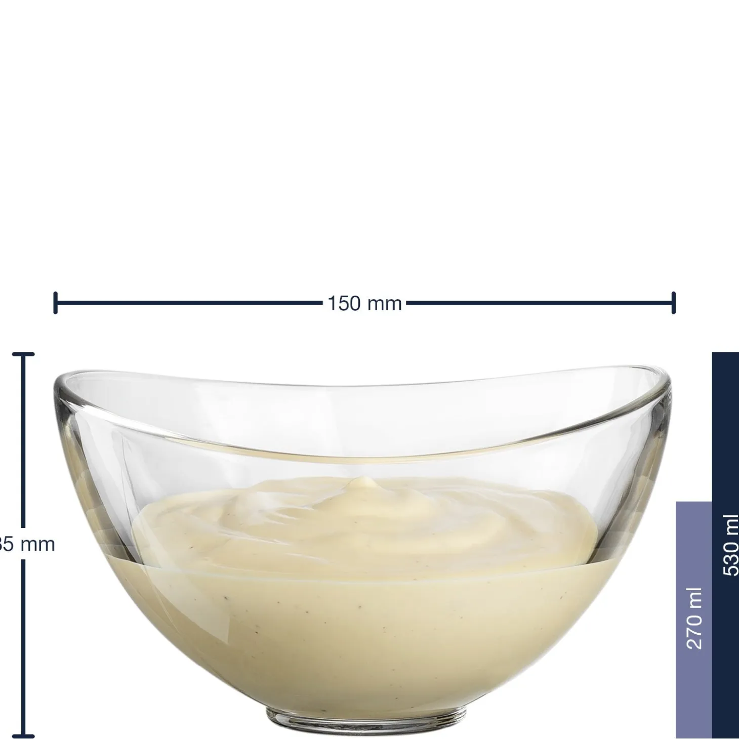 Müslischale LOOP 15 cm 6er-Set