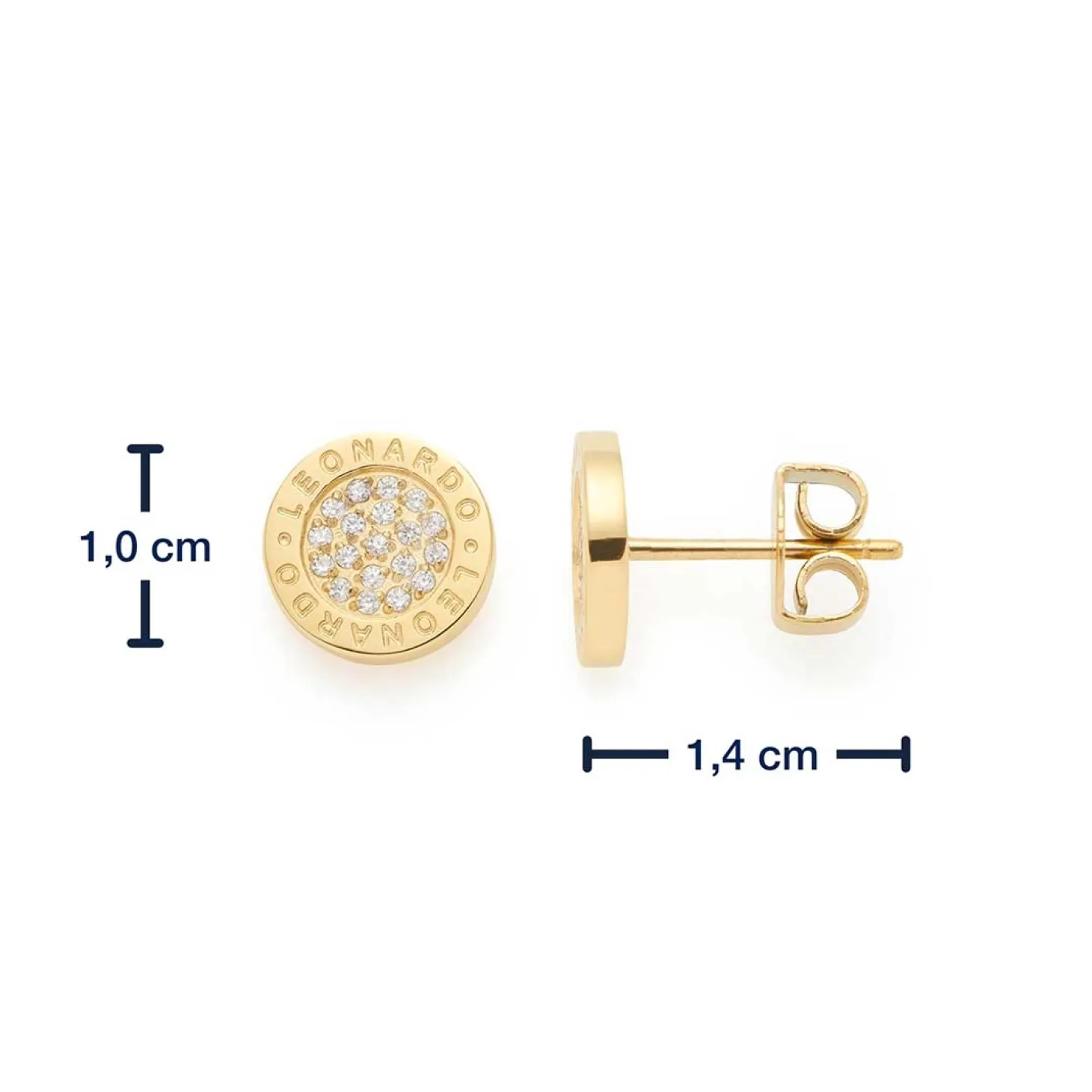 Ohrstecker MATRIX Lusso gold