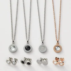 Ohrstecker MATRIX schwarz