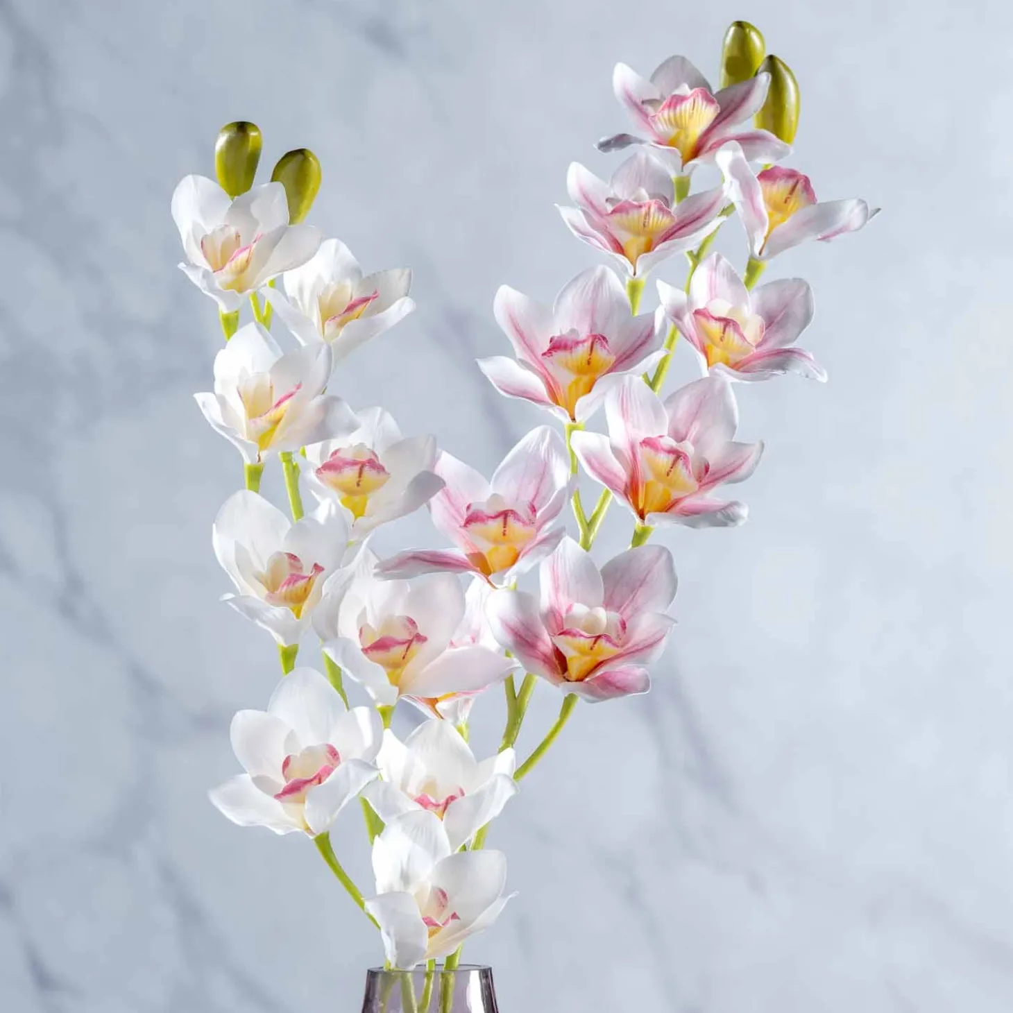 Orchidee FIORE 90 cm weiß