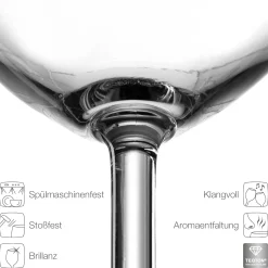 Rotweinglas DAILY 460 ml 6er-Set