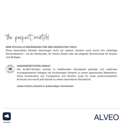 Schale ALVEO 21 cm taupe