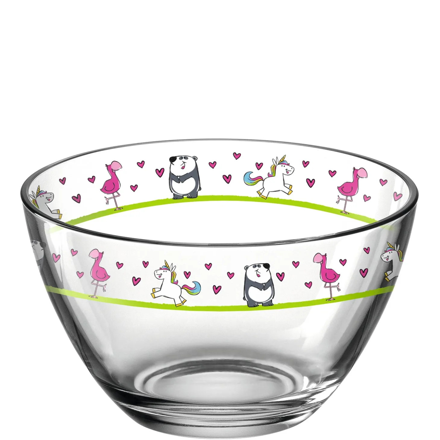 Schale BAMBINI 12 cm Flamingo/Einhorn/Panda