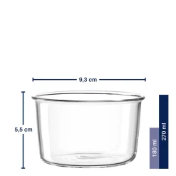 Schale VETRO 9 cm 2er-Set