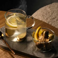 Schale VETRO 9 cm 2er-Set + 2 Eislöffel