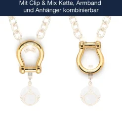 Schäkel LENI Clip & Mix gold