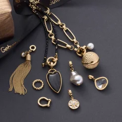 Schäkel LENI Clip & Mix gold