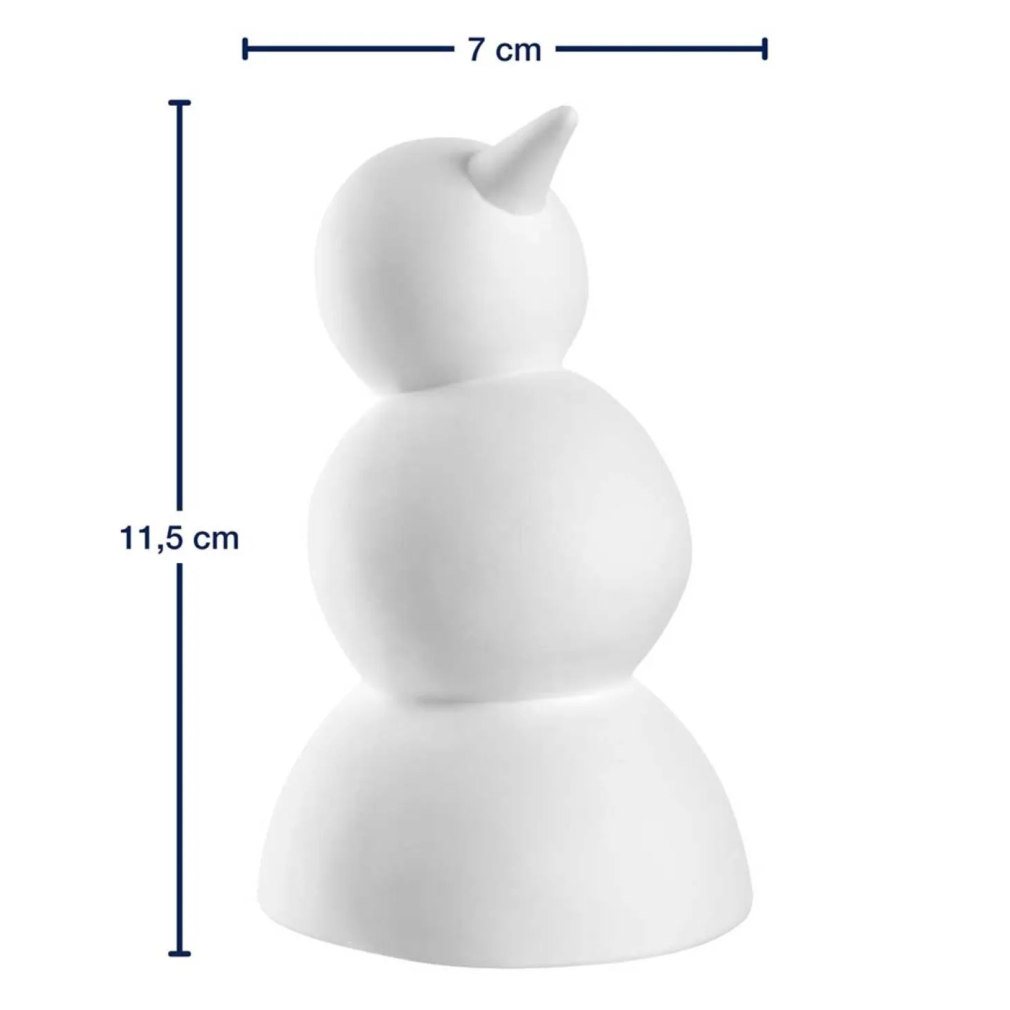 Schneemann PAOLA 12 cm