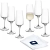 Sektglas CESTI 240 ml 6er-Set + Poliertuch