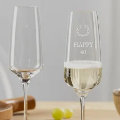 Sektglas CESTI 240 ml mit persönlicher Gravur