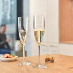 Sektglas DAILY 200 ml mit persönlicher Gravur