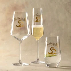 Sektglas Europa-Park Silhouette 50 Jahre 280 ml