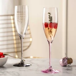 Sektglas POESIA 250 ml grau 6er-Set