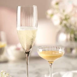 Sektglas POESIA 250 ml grau 6er-Set