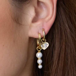 Set/2 Anhänger INES gold Beauty's