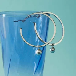 Set/2 Anhänger PERLA silber Beauty`s