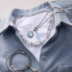 Set Halskette ESTHER 69 cm Clip & Mix