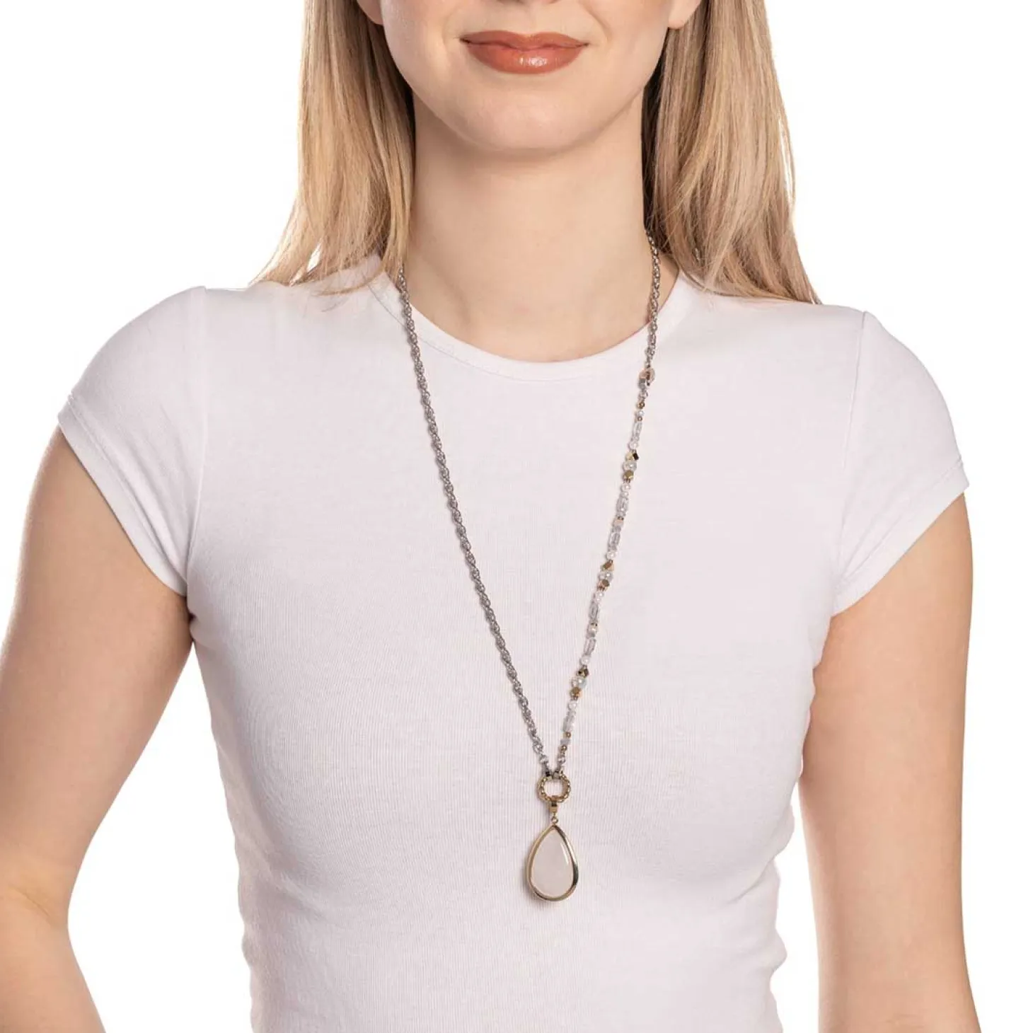 Set Halskette ESTHER 69 cm Clip & Mix