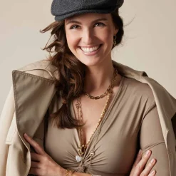 Set Halskette KAREEN 69 cm gold Clip & Mix