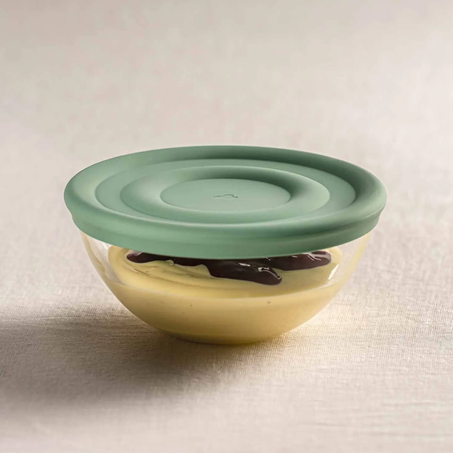 Silikondeckel CUCINA 14 cm salbei