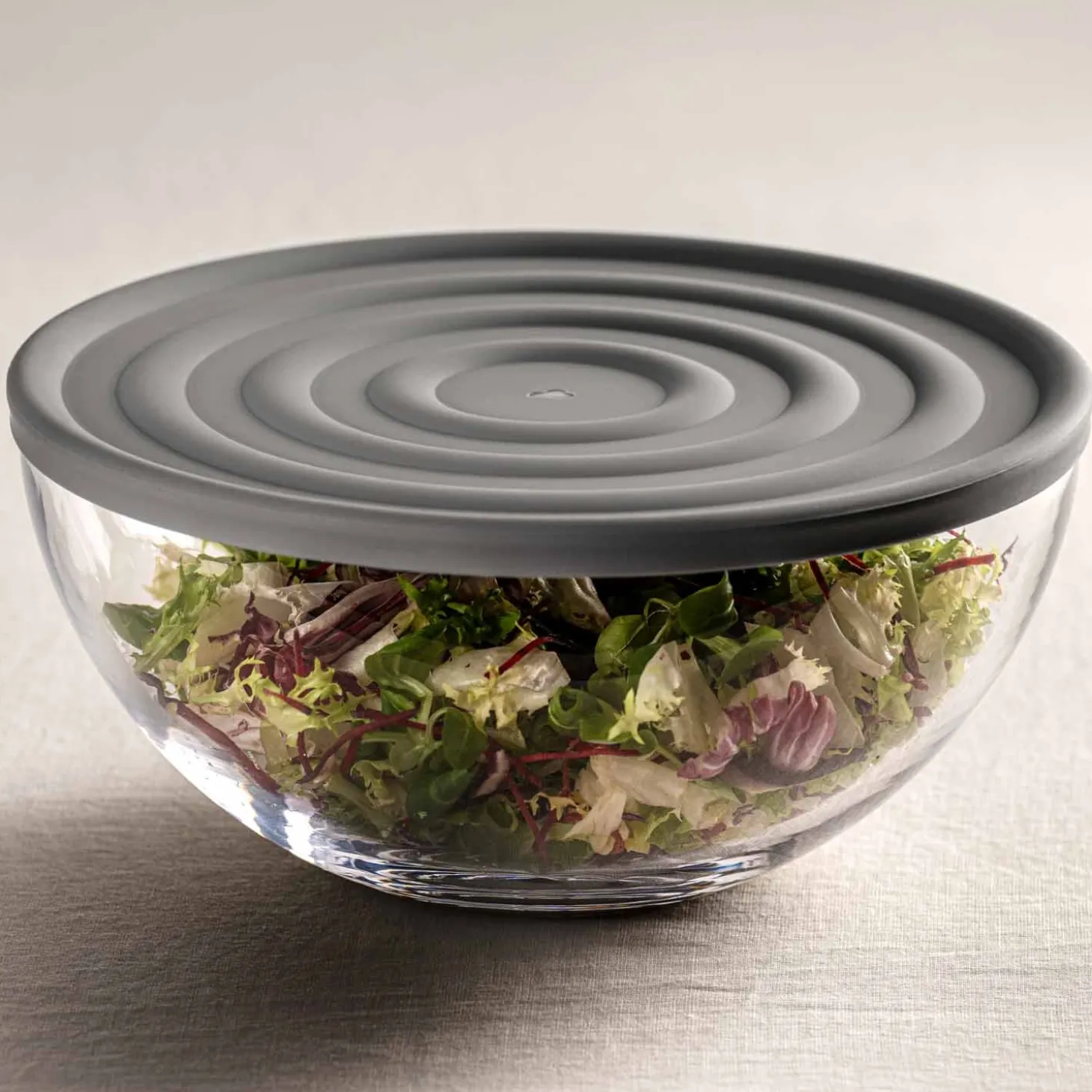 Silikondeckel CUCINA 28 cm grau