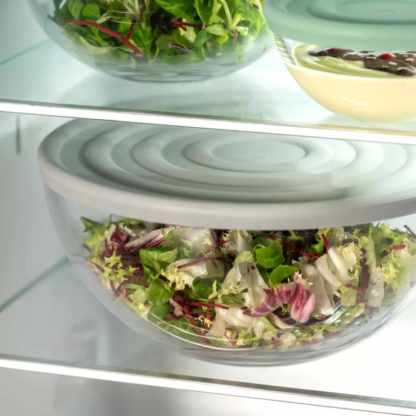 Silikondeckel CUCINA 28 cm grau