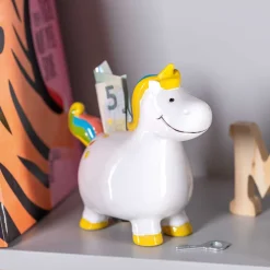 Spardose BAMBINI 14 cm Einhorn