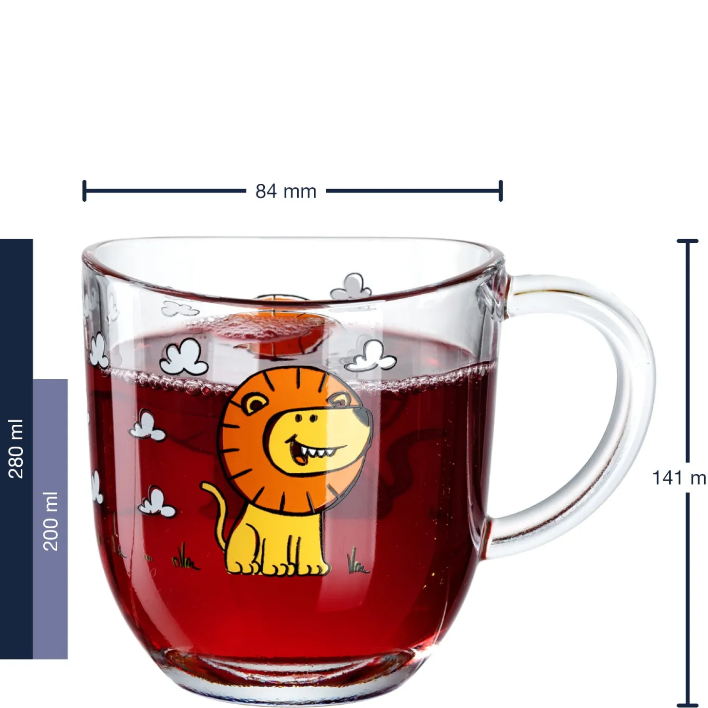 Tasse BAMBINI 280 ml Löwe