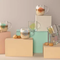 Tasse EMOZIONE 400 ml apricot 'Beste Mama'