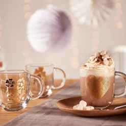 Tasse EMOZIONE 400 ml Fingerabdruck Herz