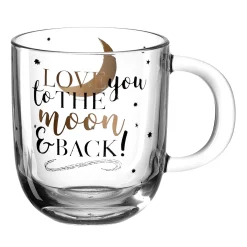 Tasse EMOZIONE 400 ml 'Love you to the moon and back'